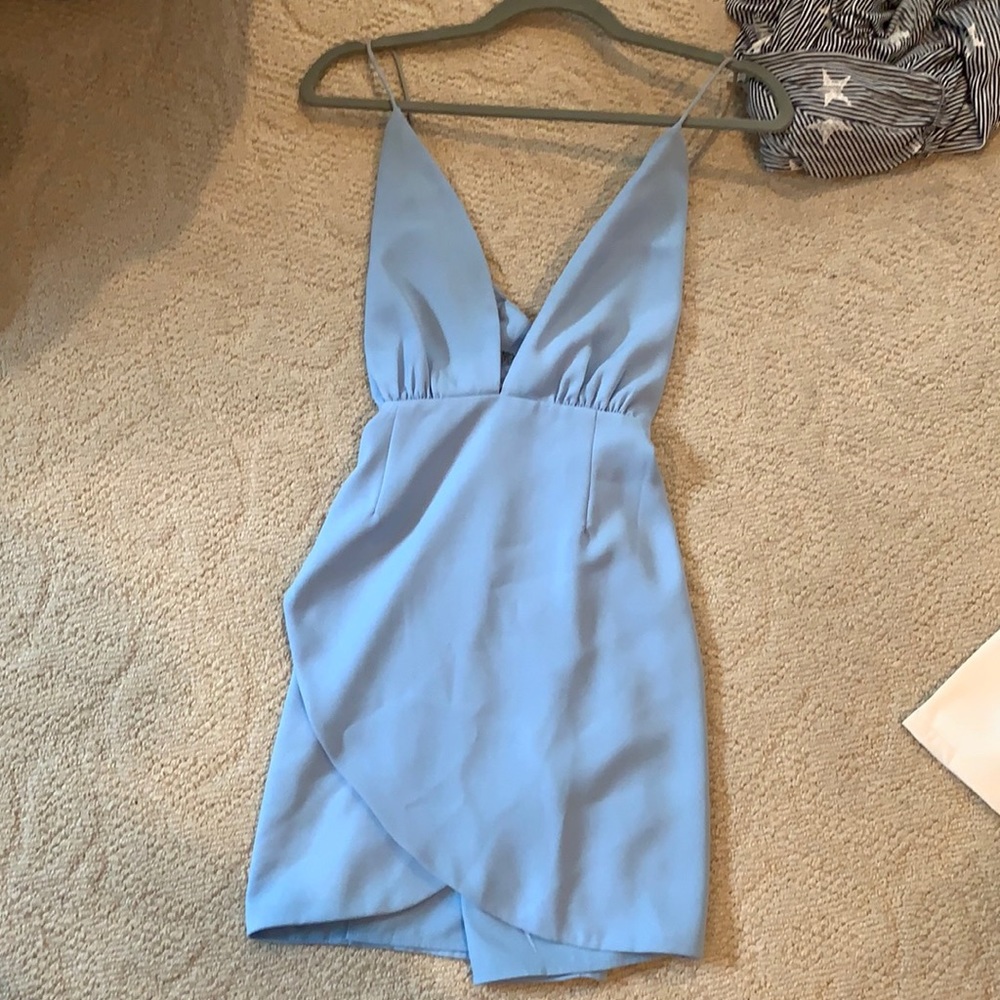 baby blue superdown dress - Picture 1 of 5